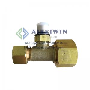 Carrier three-way valve three-way joint 30XAXQXW screw unit 06T compressor oil circuit